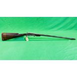 BELGIAN 20G SINGLE BARREL SHOTGUN WITH DOUBLE BACK FOLDING ACTION #7559 - (REF:1403) - (ALL GUNS TO