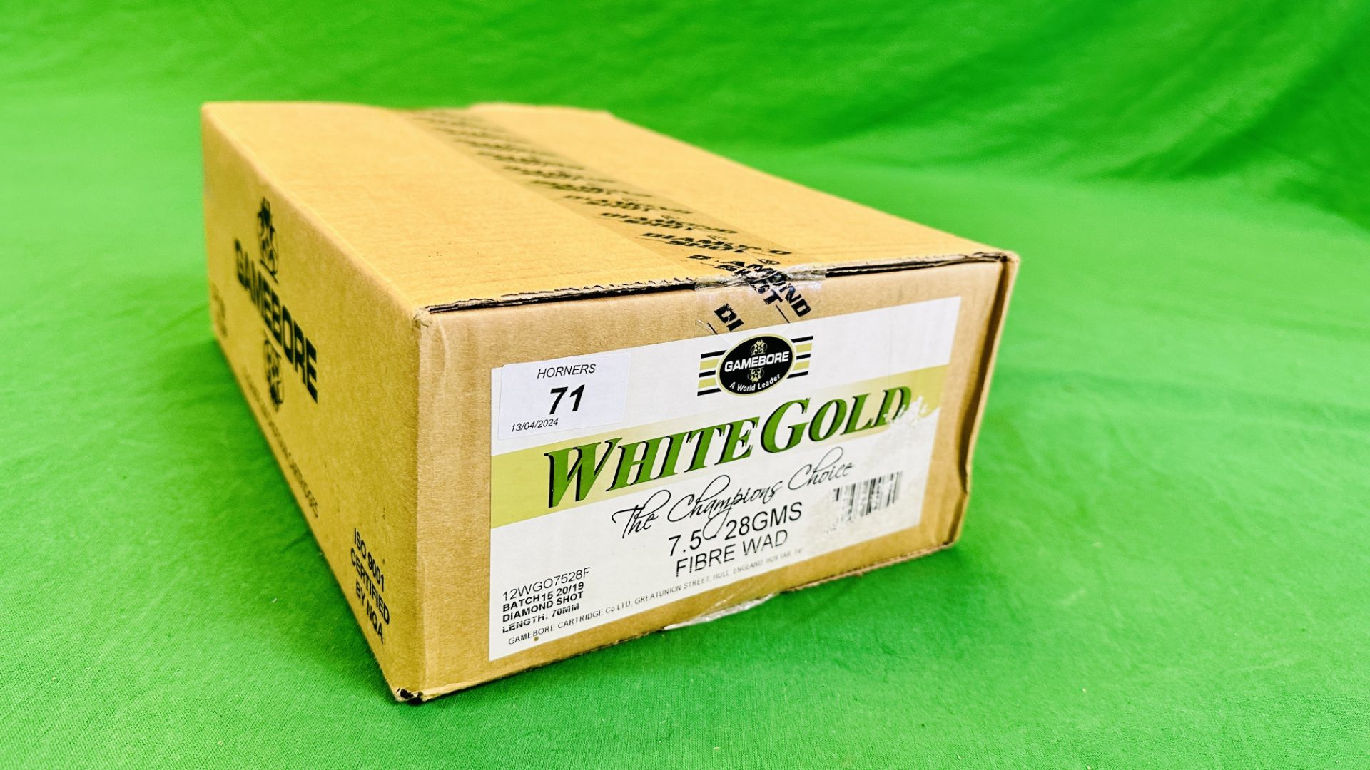 250 X WINCHESTER 12 GAUGE WHITE GOLD, DIAMOND SHOT 28G 7.