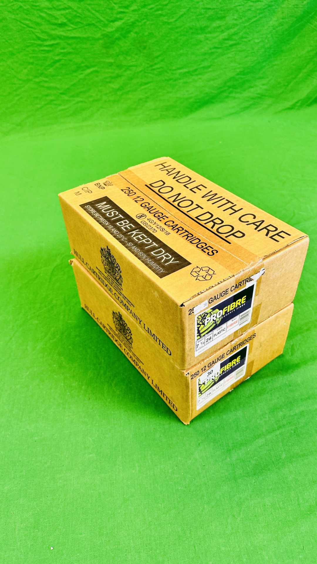 500 X HULL CARTRIDGES 12 GAUGE PRO FIBRE 28G 7½ SHOT FIBRE WAD CARTRIDGES - (TO BE COLLECTED IN - Image 4 of 4