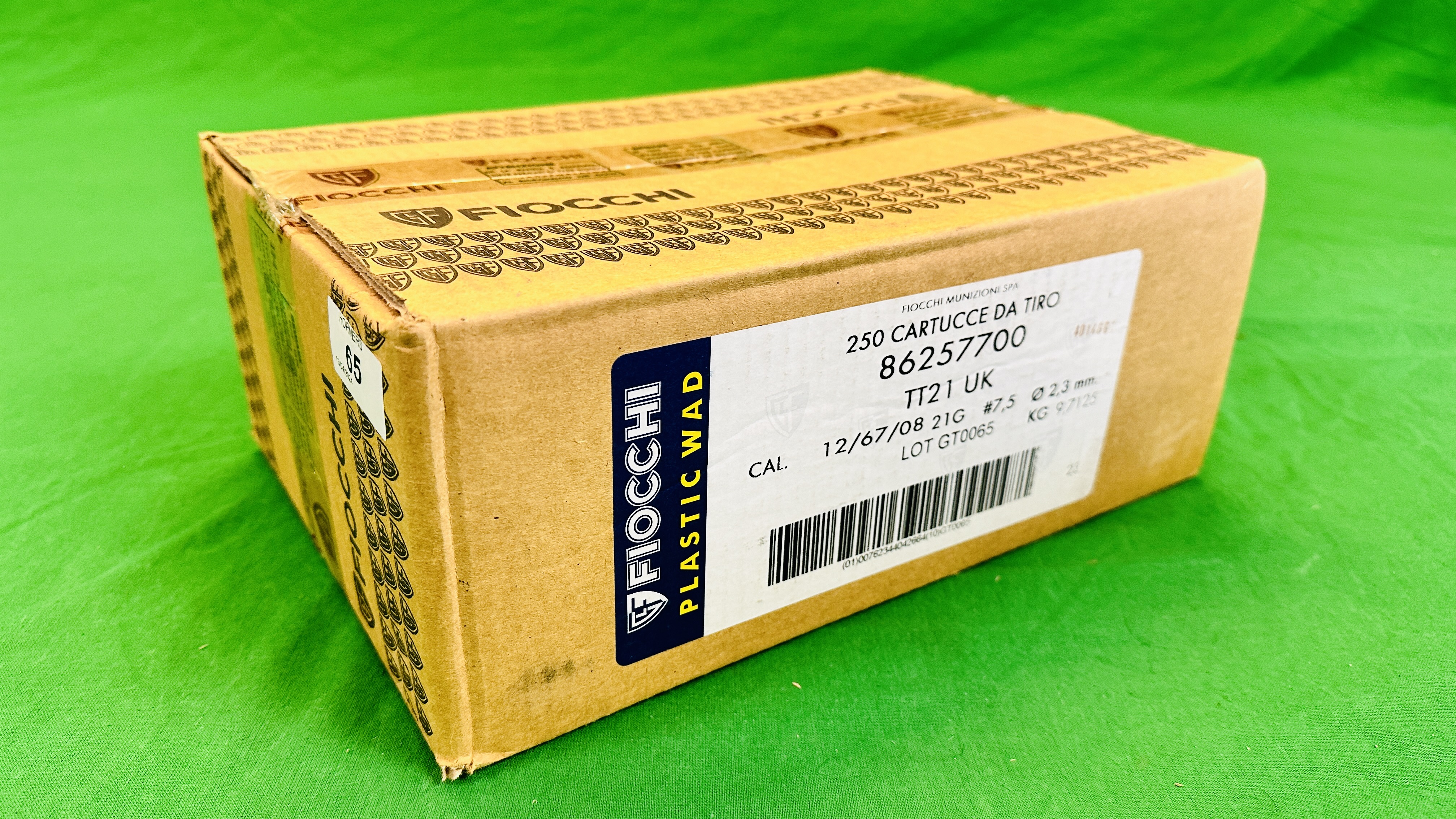 250 X FIOCCHI TT21 12 GAUGE 21G 7.