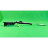 RUGER .22 RF SELF LOADING RIFLE #24701049 MODEL 10/20 CARBINE COMPLETE WITH .