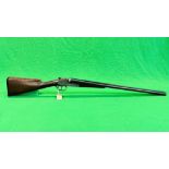 AYA 12 BORE SIDE BY SIDE SHOTGUN #342157 25" BARREL SIDE LOCK,