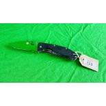 SPYDERCO TENACIOUS C122GP FOLDING POCKET LOCK KNIFE - NO POSTAGE OR PACKING AVAILABLE