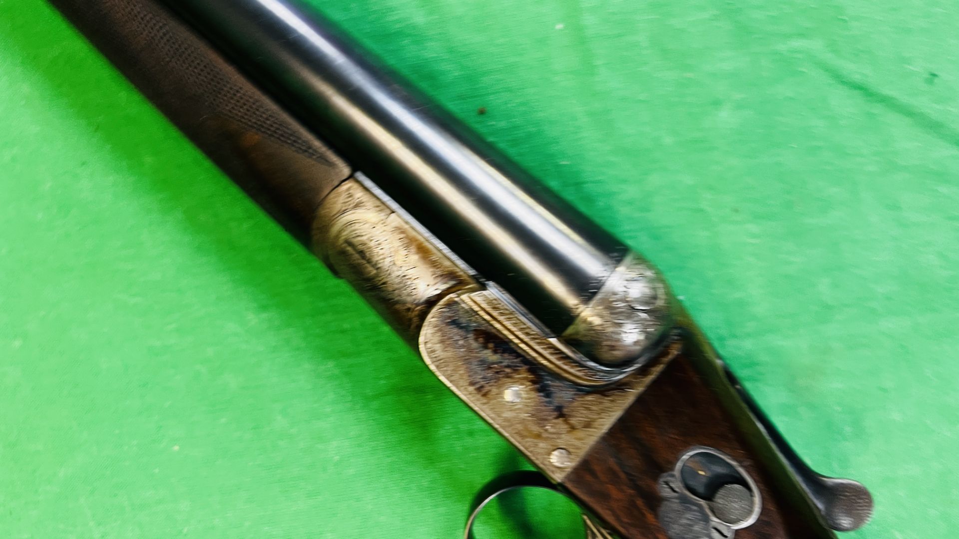 GREENER 12G SIDE BY SIDE SHOTGUN 27" BARRELS, CHAMBERED FOR 21/2", - Bild 11 aus 39