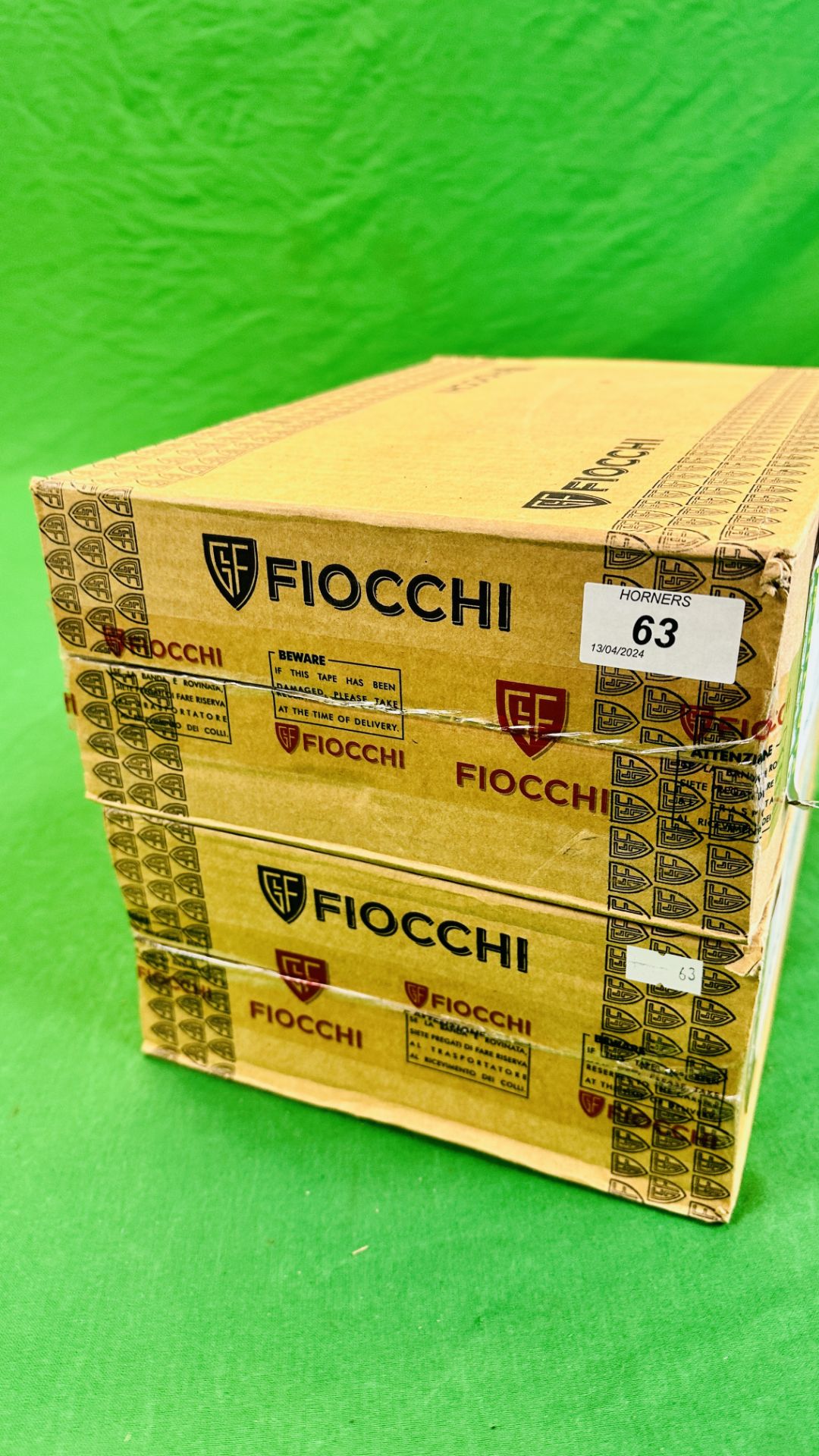500 X FIOCCHI PL30 12 GAUGE 30G 6 SHOT PLASTIC WAD CARTRIDGES - (TO BE COLLECTED IN PERSON BY - Bild 4 aus 5