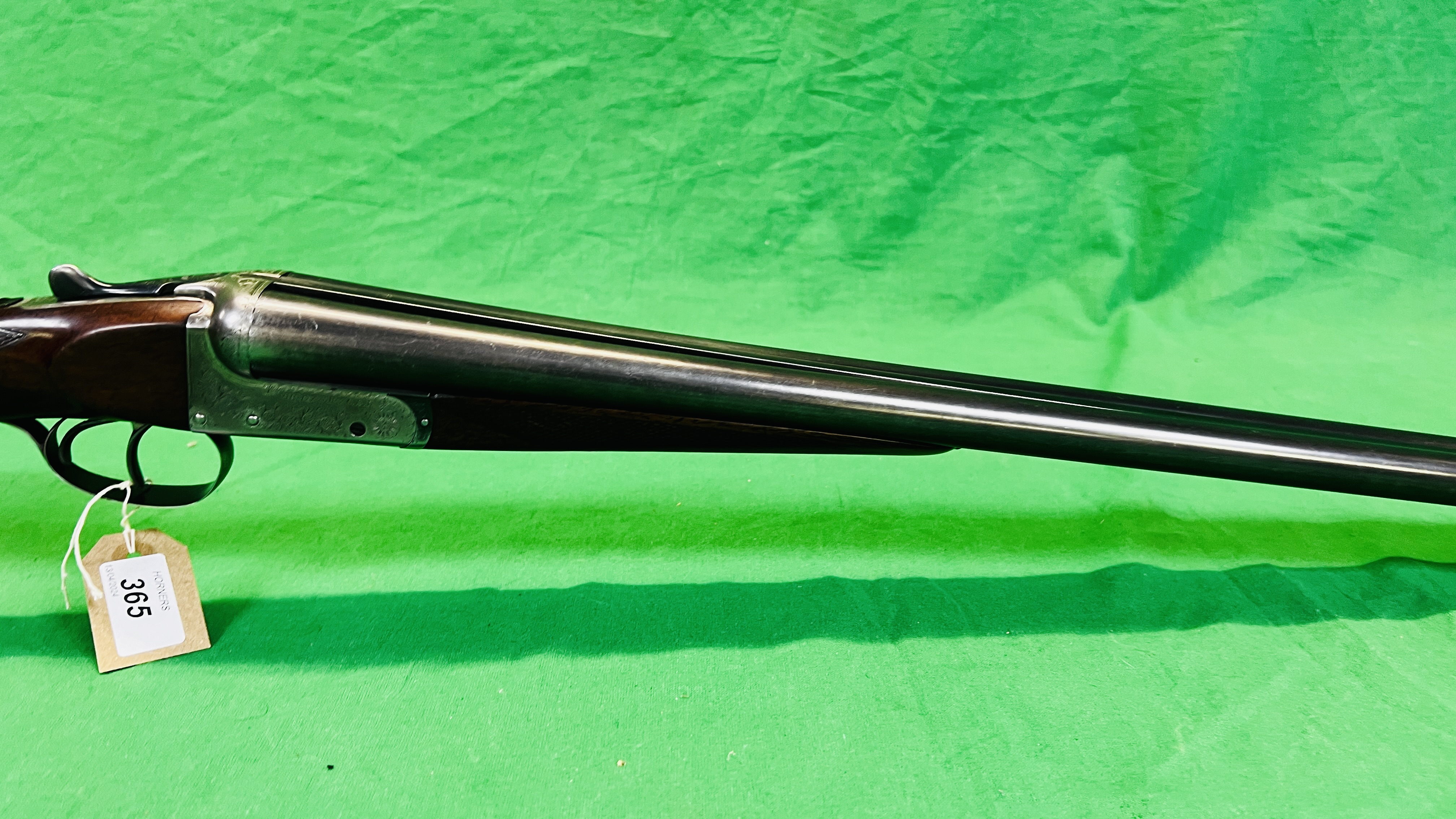 ARMY & NAVY 12 BORE SIDE BY SIDE SHOTGUN, 28" BARRELS, BOX LOCK EJECTOR, - Image 5 of 13