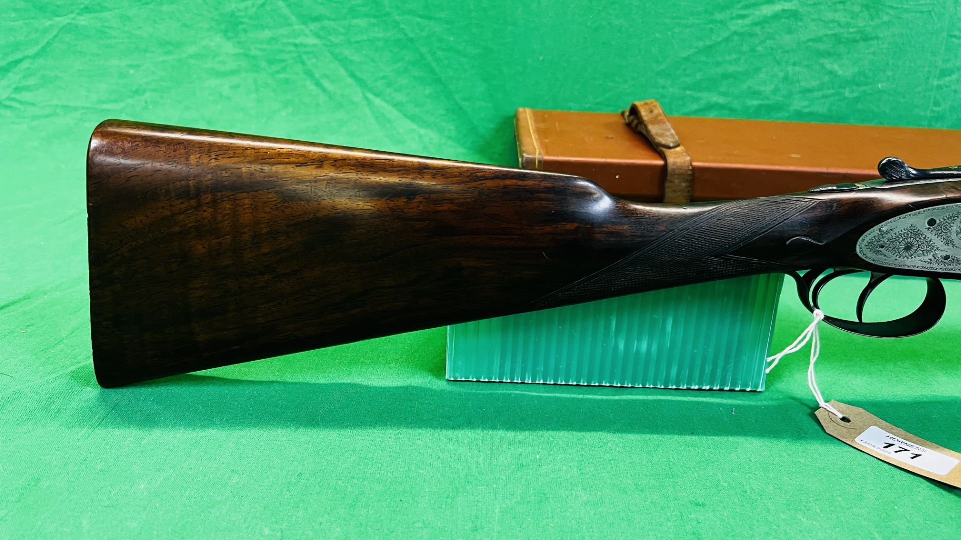 12 BORE TOLLEY SIDE BY SIDE SHOTGUN #8670, 28" BARRELS (2 3/4" CHAMBER), EJECTOR, - Image 8 of 37