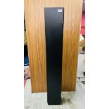 STEEL SECURITY CABINET, W 19CM X D 16CM X H 123CM.