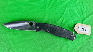 SYDERCO RESILIENCE C142GP FOLDING POCKET LOCK KNIFE - NO POSTAGE OR PACKING AVAILABLE