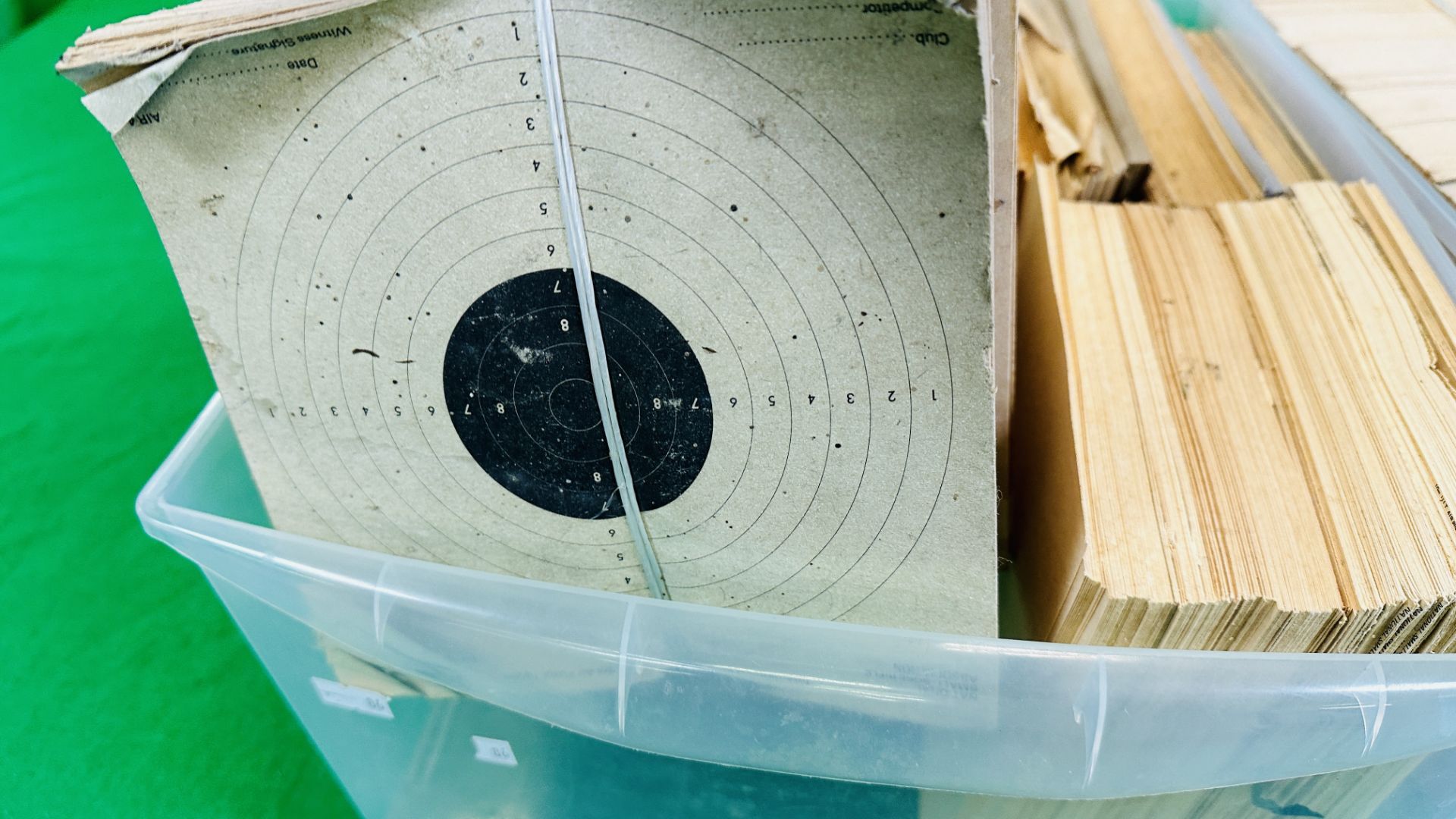 TWO BOXES CONTAINING LARGE QUANTITY OF MIXED VINTAGE TARGETS - Image 8 of 8