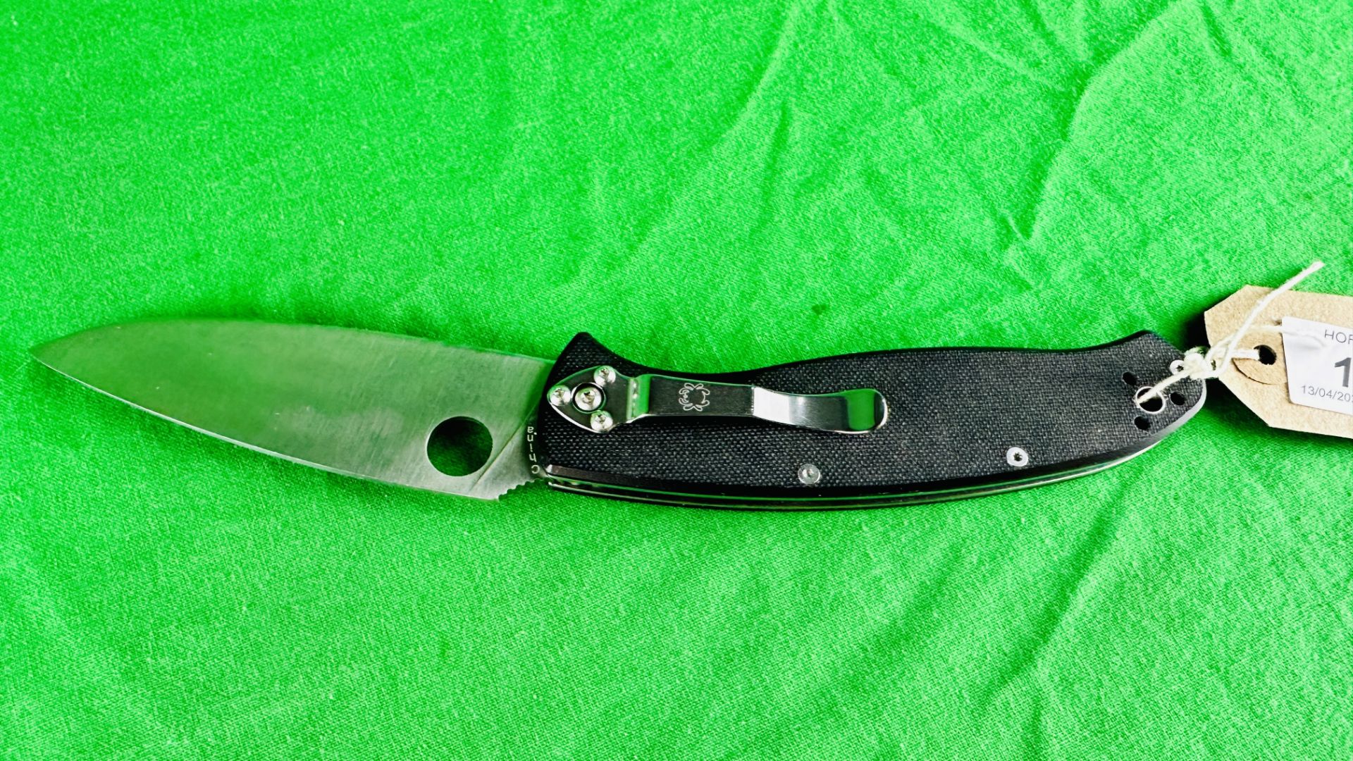 SYDERCO RESILIENCE C142GP FOLDING POCKET LOCK KNIFE - NO POSTAGE OR PACKING AVAILABLE - Image 6 of 7