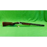 MEDALIST 20 BORE OVER AND UNDER SHOTGUN, #74679, 28" BARRELS,