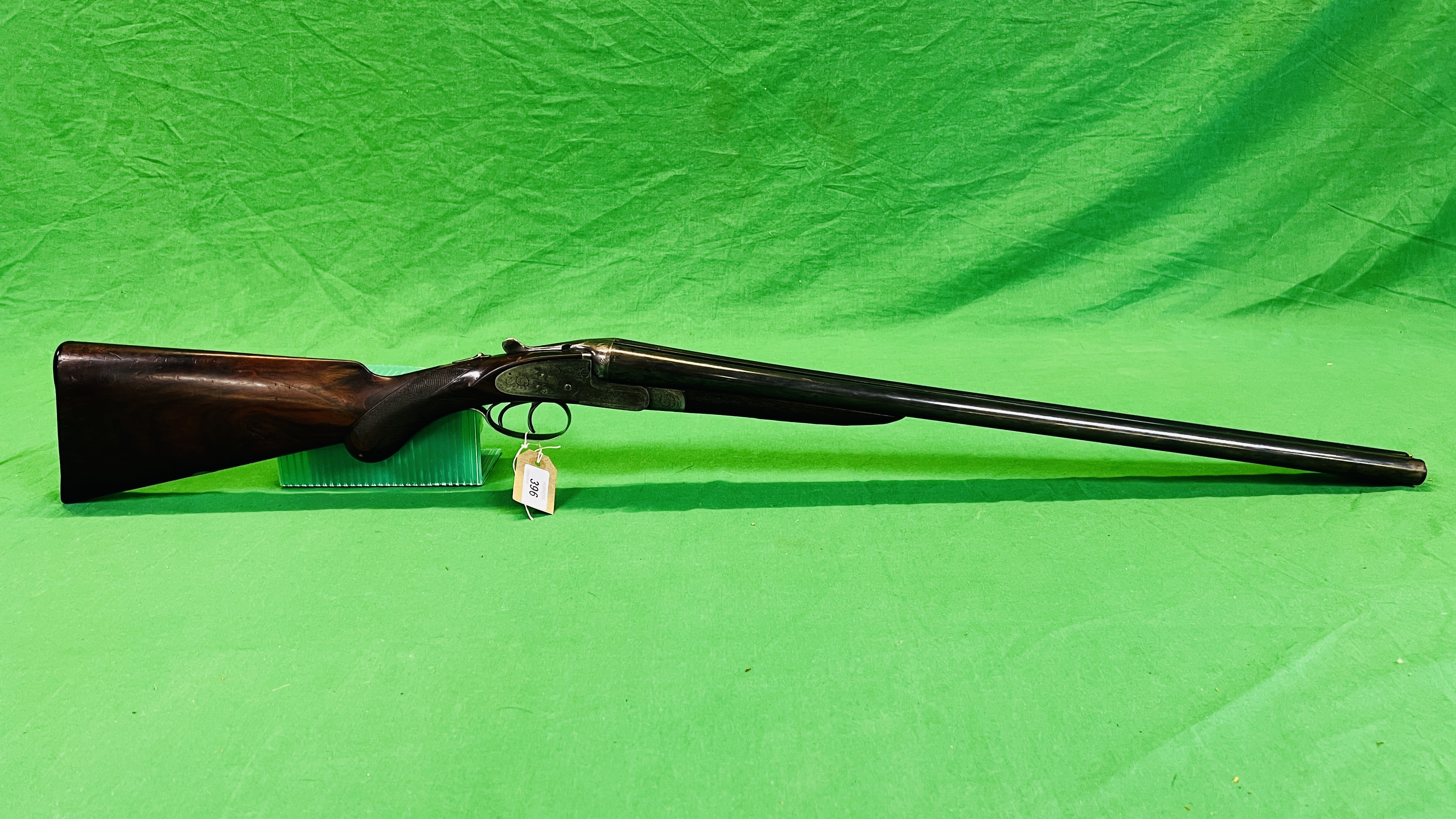 MIDLAND 12 BORE SIDE BY SIDE SHOTGUN, #105959, SIDE LOCK 25" BARRELS, FULL CHOKE 14", - Image 2 of 28