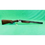 SARASQUETA 12G OVER AND UNDER SHOTGUN, #T2724, 28" MULTI CHOKE BARRELS,