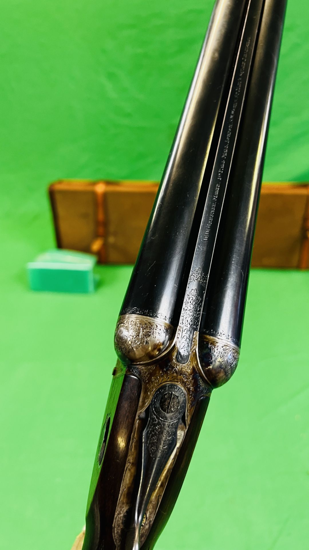 GREENER 12G SIDE BY SIDE SHOTGUN 27" BARRELS, CHAMBERED FOR 21/2", - Image 27 of 39