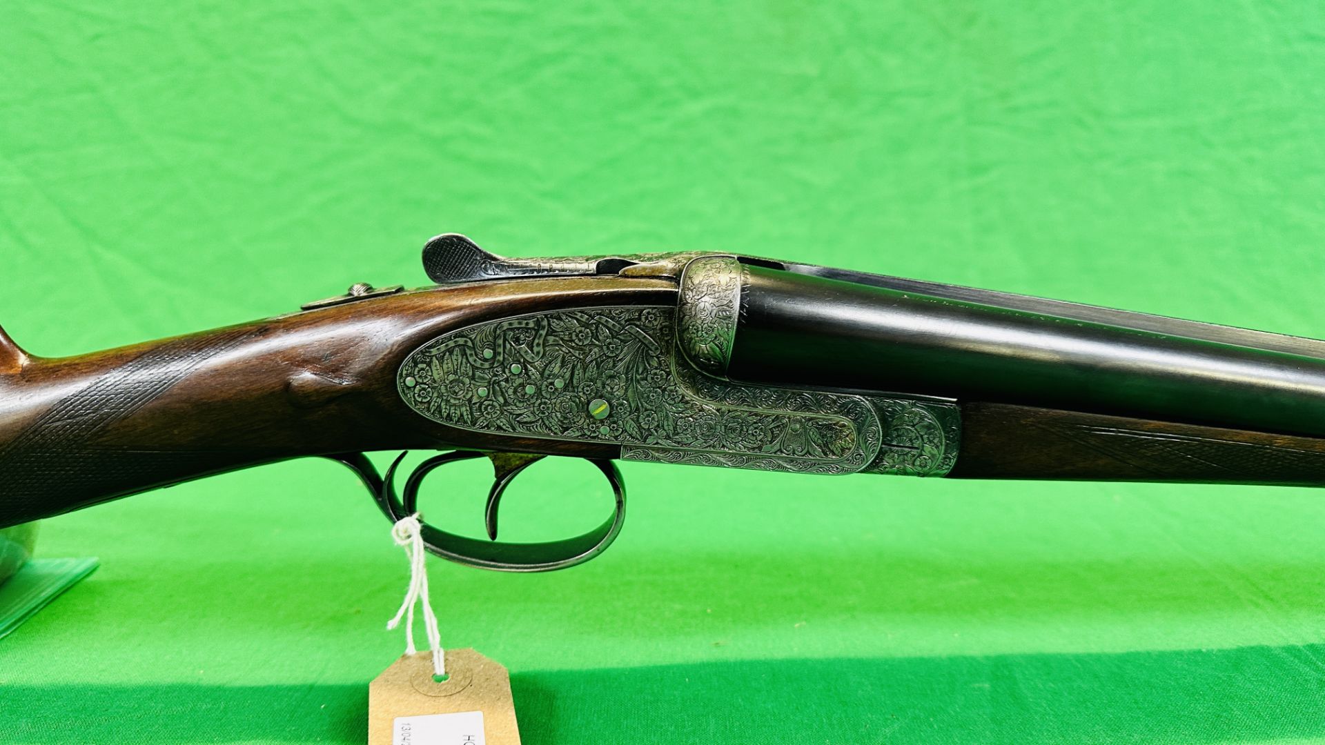 AYA 12 BORE SIDE BY SIDE SHOTGUN #342157 25" BARREL SIDE LOCK, - Image 2 of 21