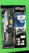 A BOXED WALTHER FLR650HP LASER SIGHT/XEON FLASHLIGHT