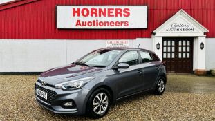 2019 HYUNDAI i20 SE T-GDI S-A, 5 DOOR HATCHBACK. VRM - A069 FPC. FIRST REGISTERED: 08/11/2019.