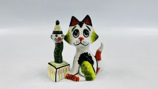 LORNA BAILEY JACK IN THE BOX BEARING SIGNATURE, H 12CM.