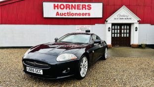 2006 JAGUAR XK AUTO. VRM - L666 GCC. FIRST REGISTERED: 15/09/2006. 4196CC PETROL. BLACK.