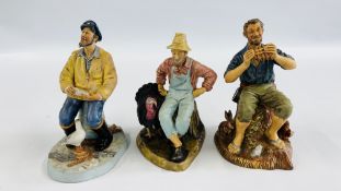 A GROUP OF THREE ROYAL DOULTON FIGURES TO INCLUDE DREAMWEAVER HN2283,