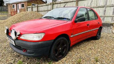 1999 PEUGEOT 306 L DT, 5 DOOR HATCHBACK. VRM - T419 BLG. FIRST REGISTERED: 04/03/1999.