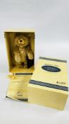 A STEIFF "TEDDY BABY 1929" 408175 (REPLICA 1995) LIMITED EDITION 824/3000 BEAR IN ORIGINAL