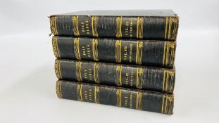 FOUR VOLUMES OF THE HOLY BIBLE VOL 1 GENESIS TO JOSHUA, VOL 2 JUDGES TO JOB,