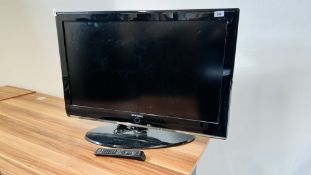 SAMSUNG 37 INCH TELEVISION WITH REMOTE - SOLD AS SEEN.