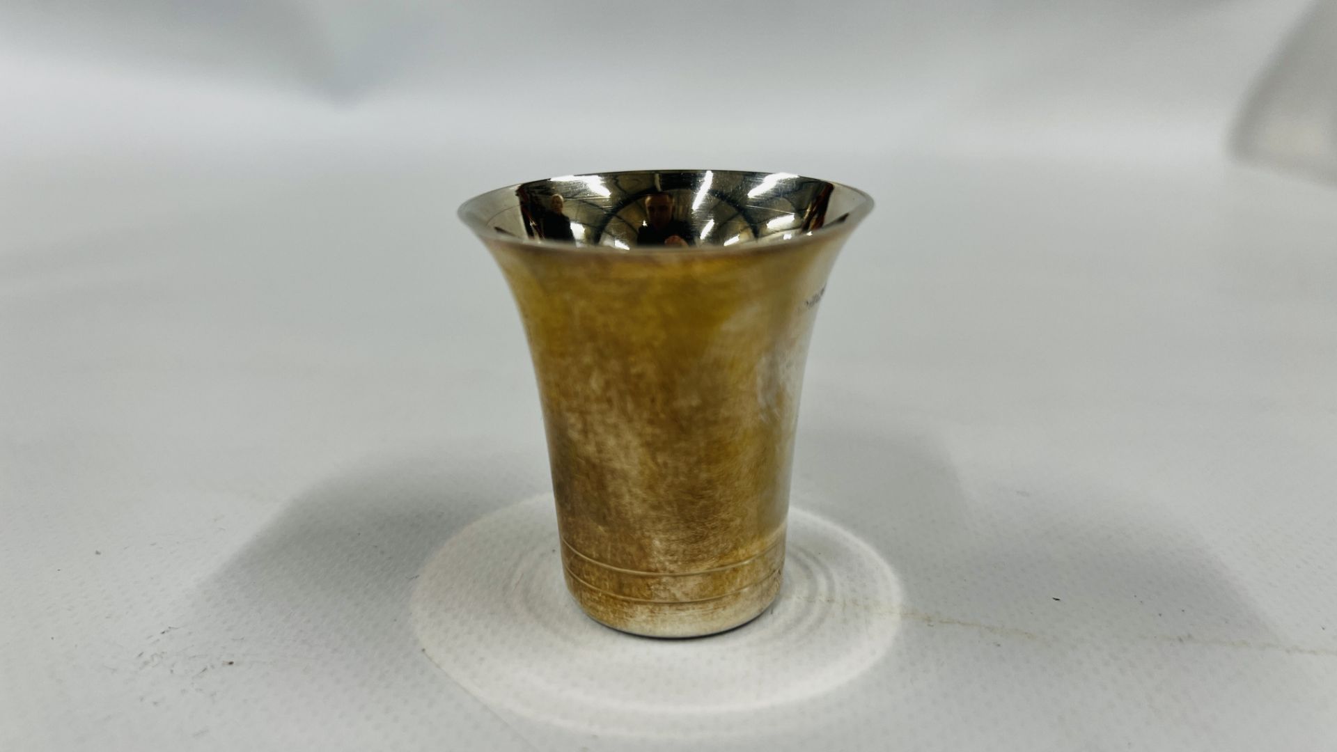 A SOLID SILVER FUNNEL, BIRMINGHAM ASSAY 1982 L 7. - Image 7 of 8