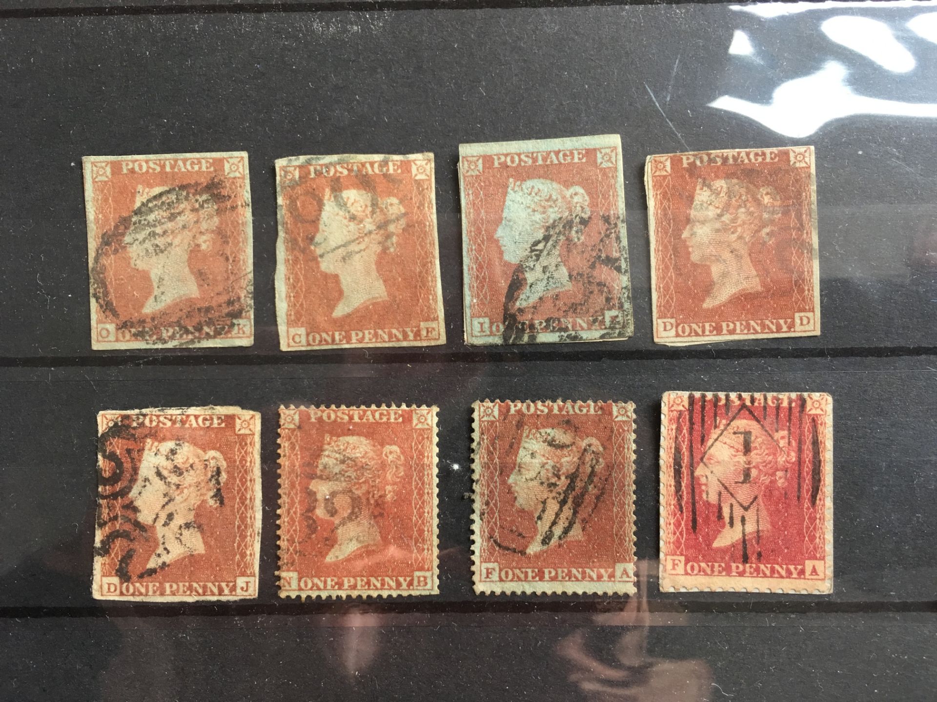 STAMPS: SMALL BOX WITH A QUANTITY OF GB PENNY REDS, SOME SORTED INTO ENVELOPES, - Image 2 of 6