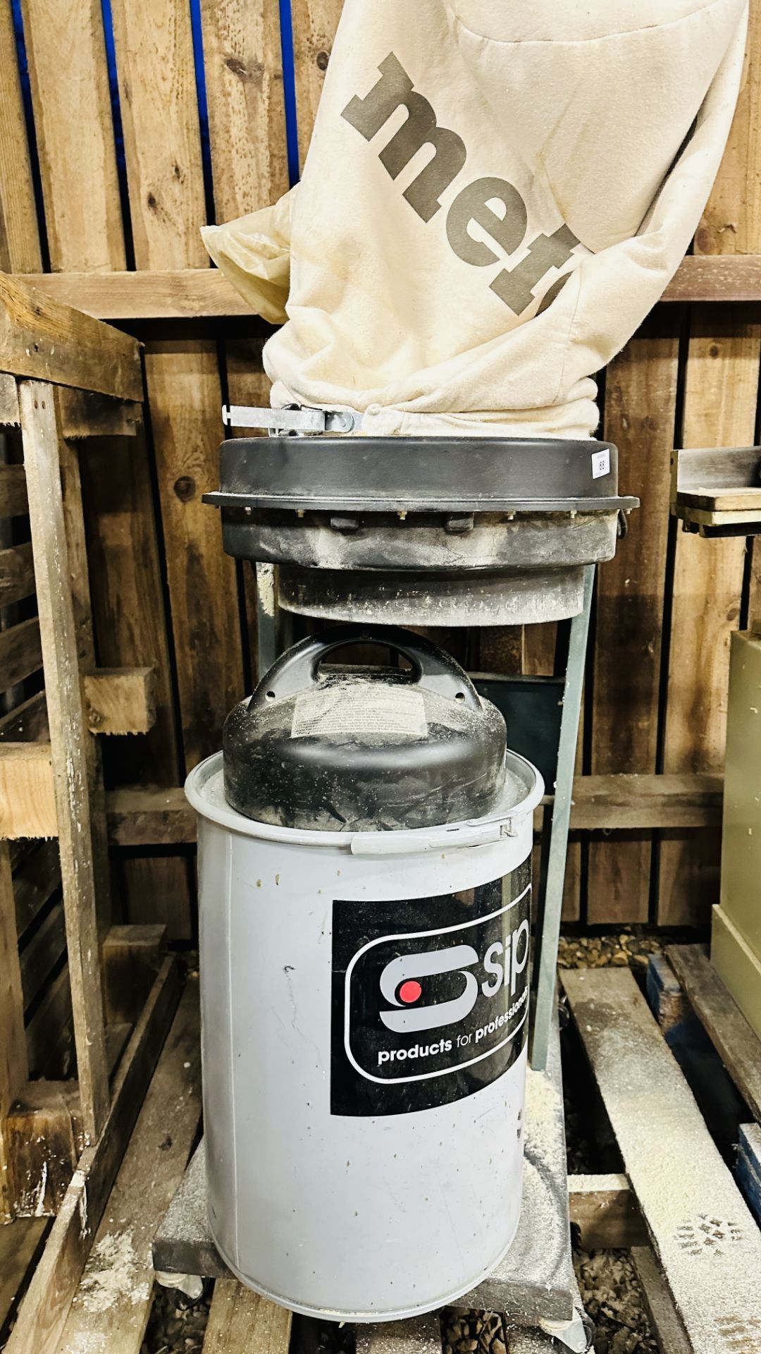 METABO SPA 1200 COMMERCIAL DUST EXTRACTOR PLUS SIP COMMERCIAL DUST VAC - TRADE ONLY SALE. - Image 7 of 7