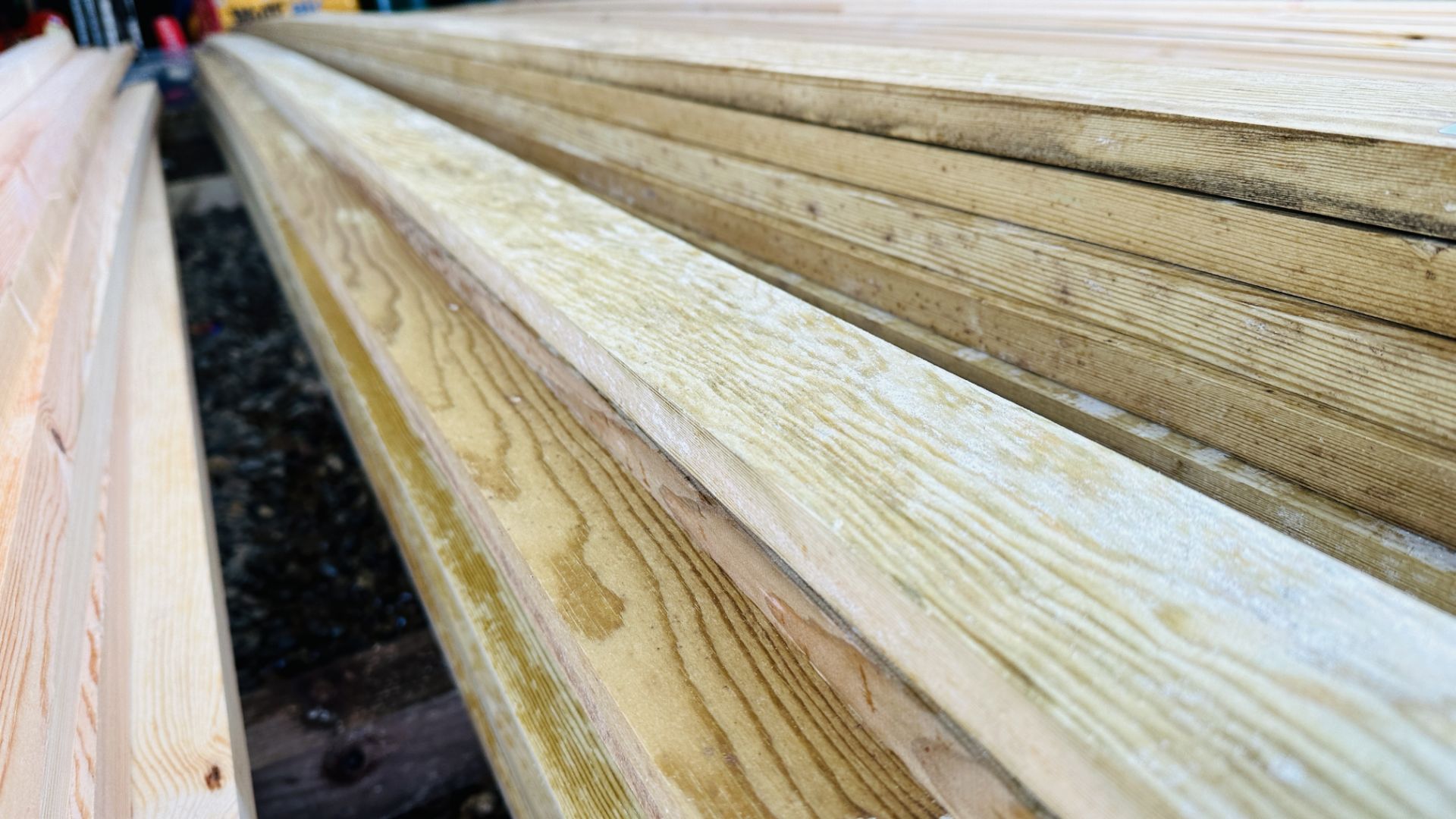 58 X 4.8M LENGTHS 70MM X 20MM PLANED TANALISED TIMBER. THIS LOT IS SUBJECT TO VAT ON HAMMER PRICE. - Image 6 of 6