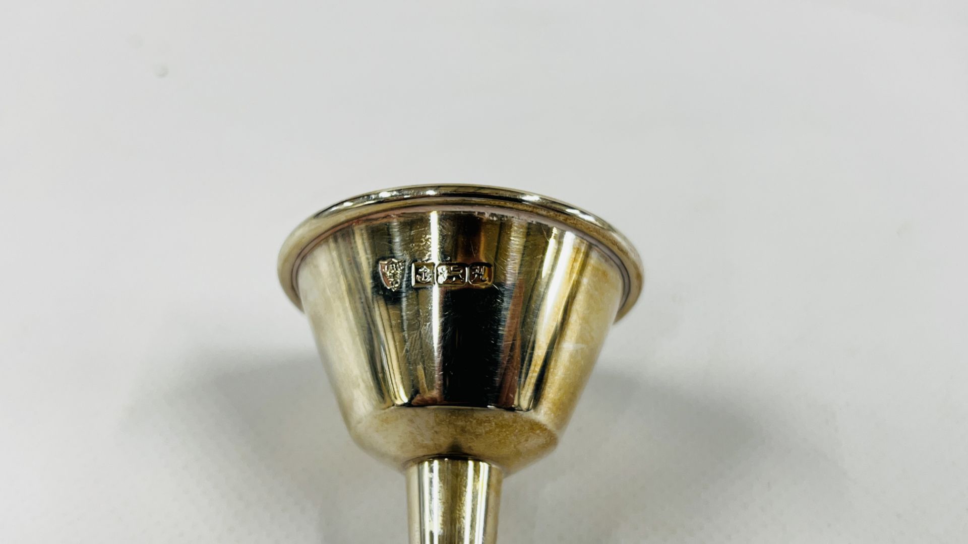 A SOLID SILVER FUNNEL, BIRMINGHAM ASSAY 1982 L 7. - Image 3 of 8