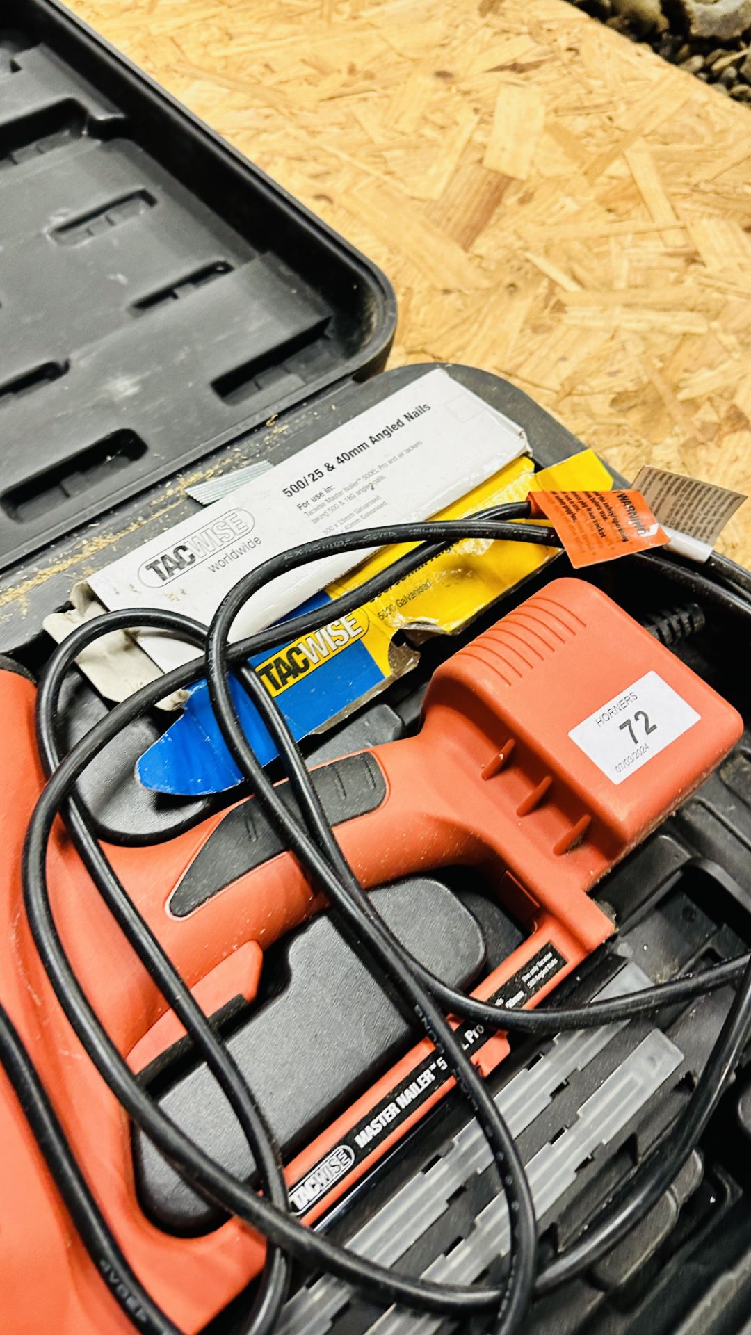 TACWISE 500EL PRO MASTER NAILER ELECTRIC NAIL GUN - SOLD AS SEEN. - Image 5 of 5