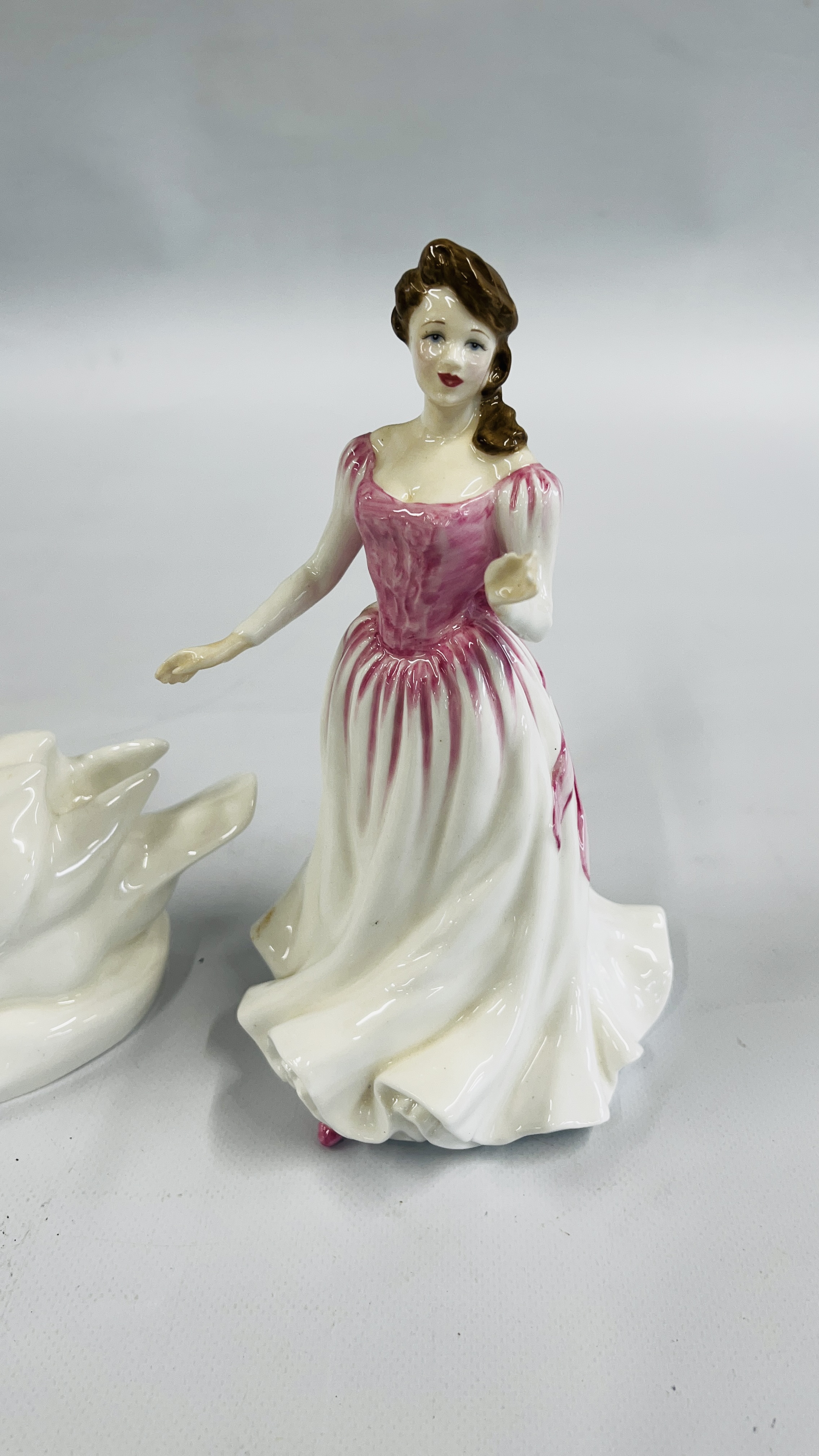 3 ROYAL DOULTON FIGURES TO INCLUDE CLASSICS IMAGES OF MATURE ENDLESS LOVE, - Image 2 of 10