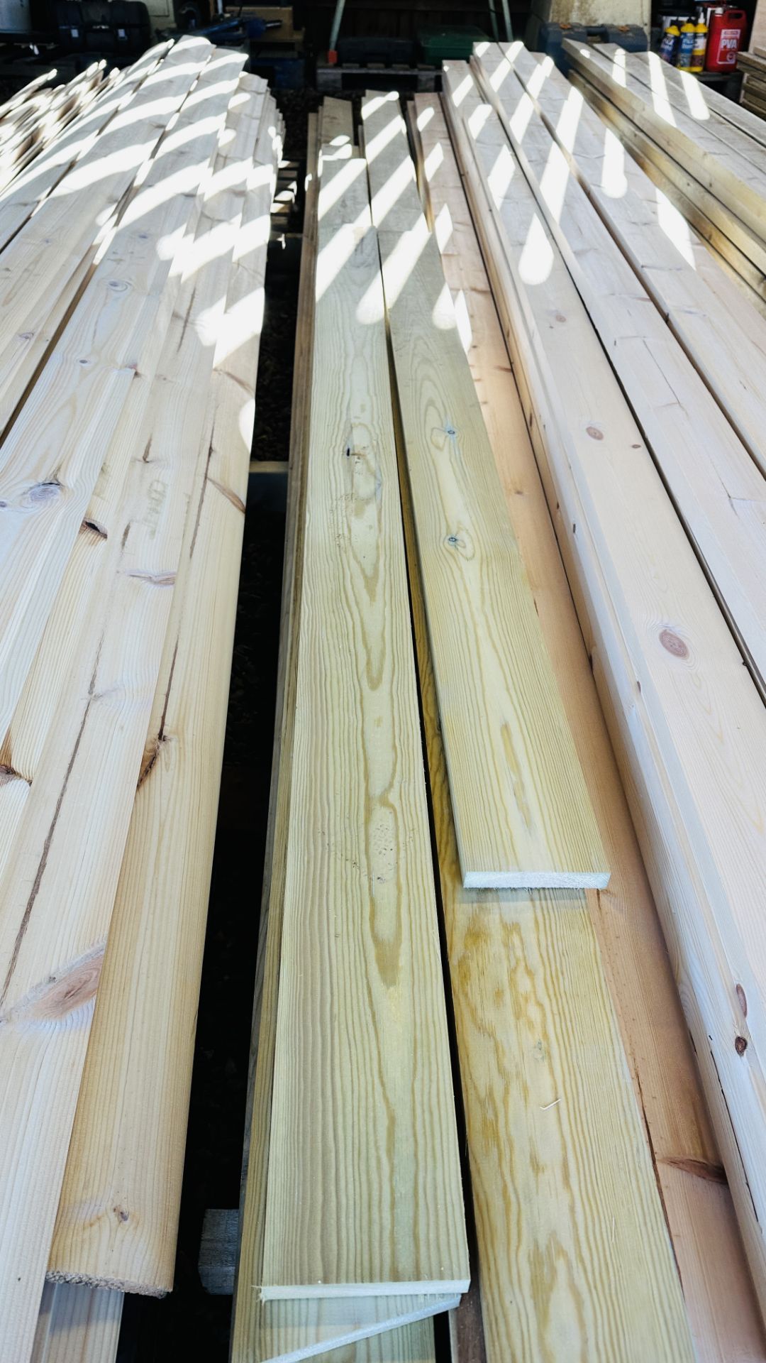 22 X 120MM X 20MM TANALISED BOARDING, MIXED LENGTHS, MAX 5 METRES. - Image 5 of 5
