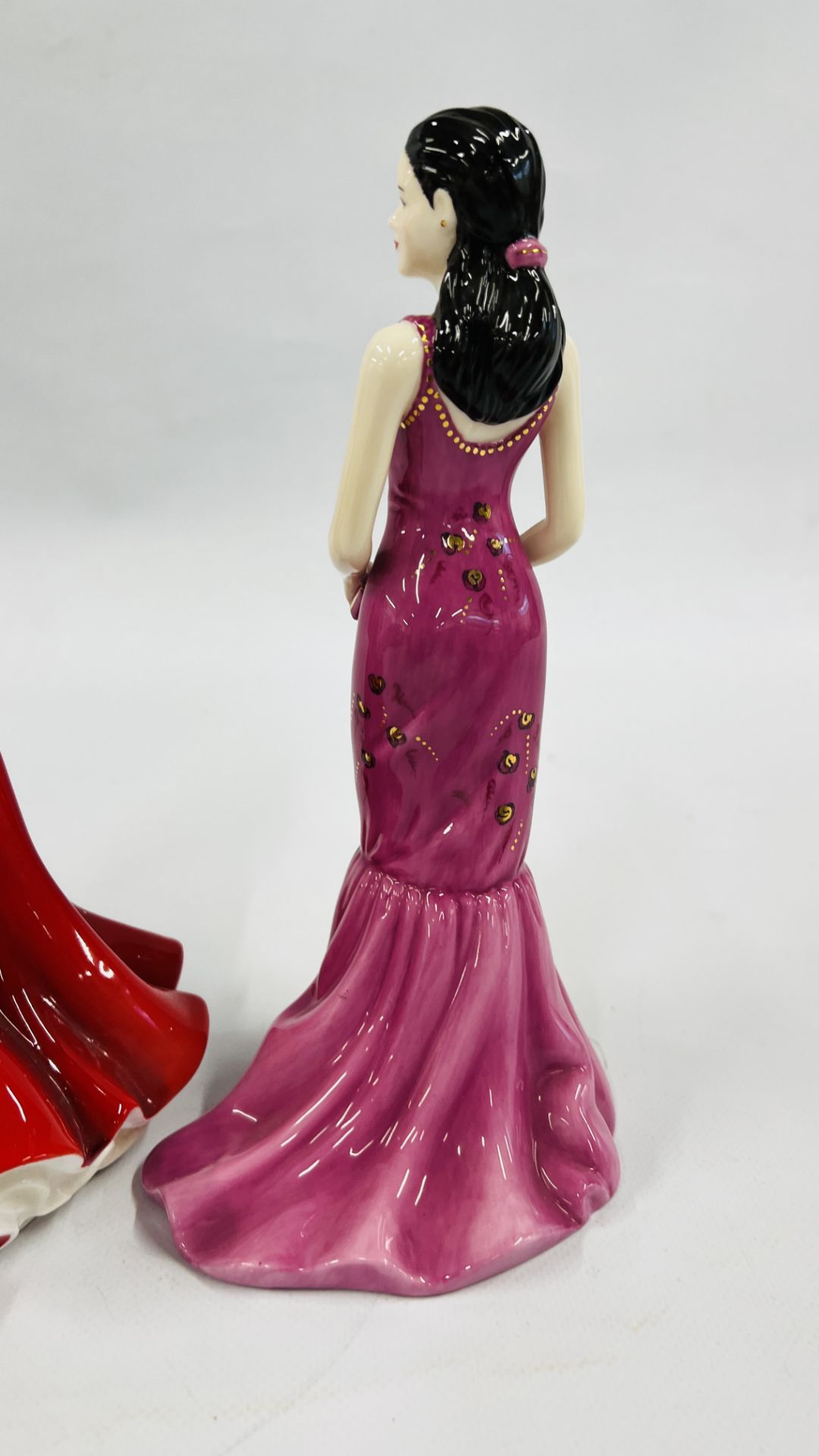 3 ROYAL DOULTON CABINET COLLECTORS FIGURINES TO INCLUDE "NATALIE" HN 5012, LIMITED EDITION 1419/15, - Image 7 of 10