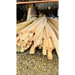 APPROX 140 LENGTHS OF 45MM X 35MM PLANED TIMBER, MINIMUM LENGTHS APPROX 4M, MAXIMUM LENGTH APPROX 5.