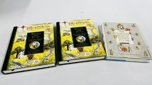 2 X HARDBACK COPIES OF "WINNIE THE POOH" THE COMPLETE COLLECTION OF STORIES AND POEMS A.A.