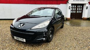 2011 PEUGEOT 207 S HDI 5 DOOR HATCHBACK. FIRST REGISTERED 29/03/2011 BLACK.