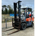 UPON INSTRUCTION OF OFFICIAL RECEIVER NEXEN FG25 FORKLIFT TRUCK S/N D22007 1594 DISPLAYED HOUR'S.