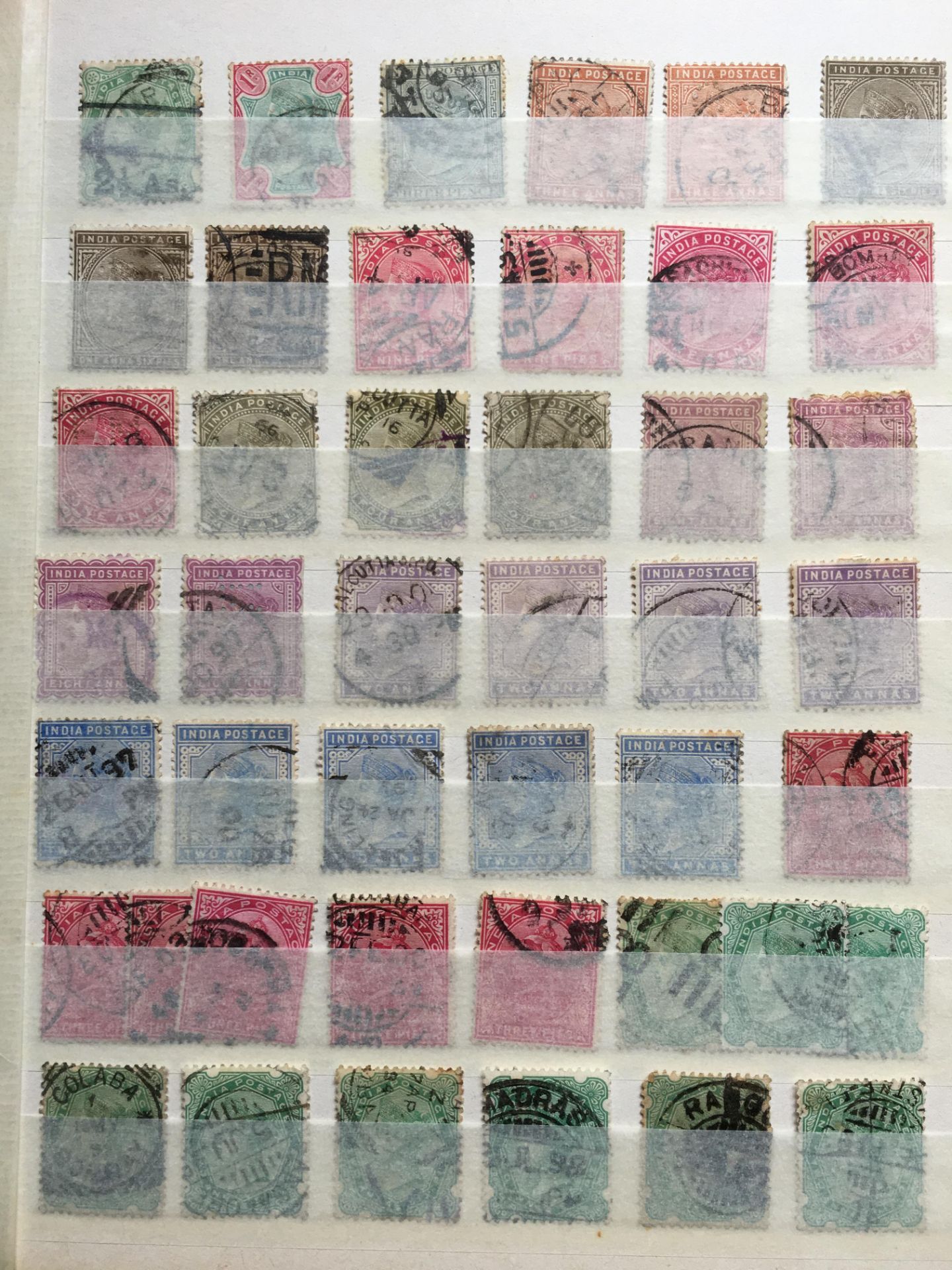STAMPS: TUB WITH COMMONWEALTH ALL REIGNS ON CARDS, SMALL FOLDERS ETC. - Image 17 of 25