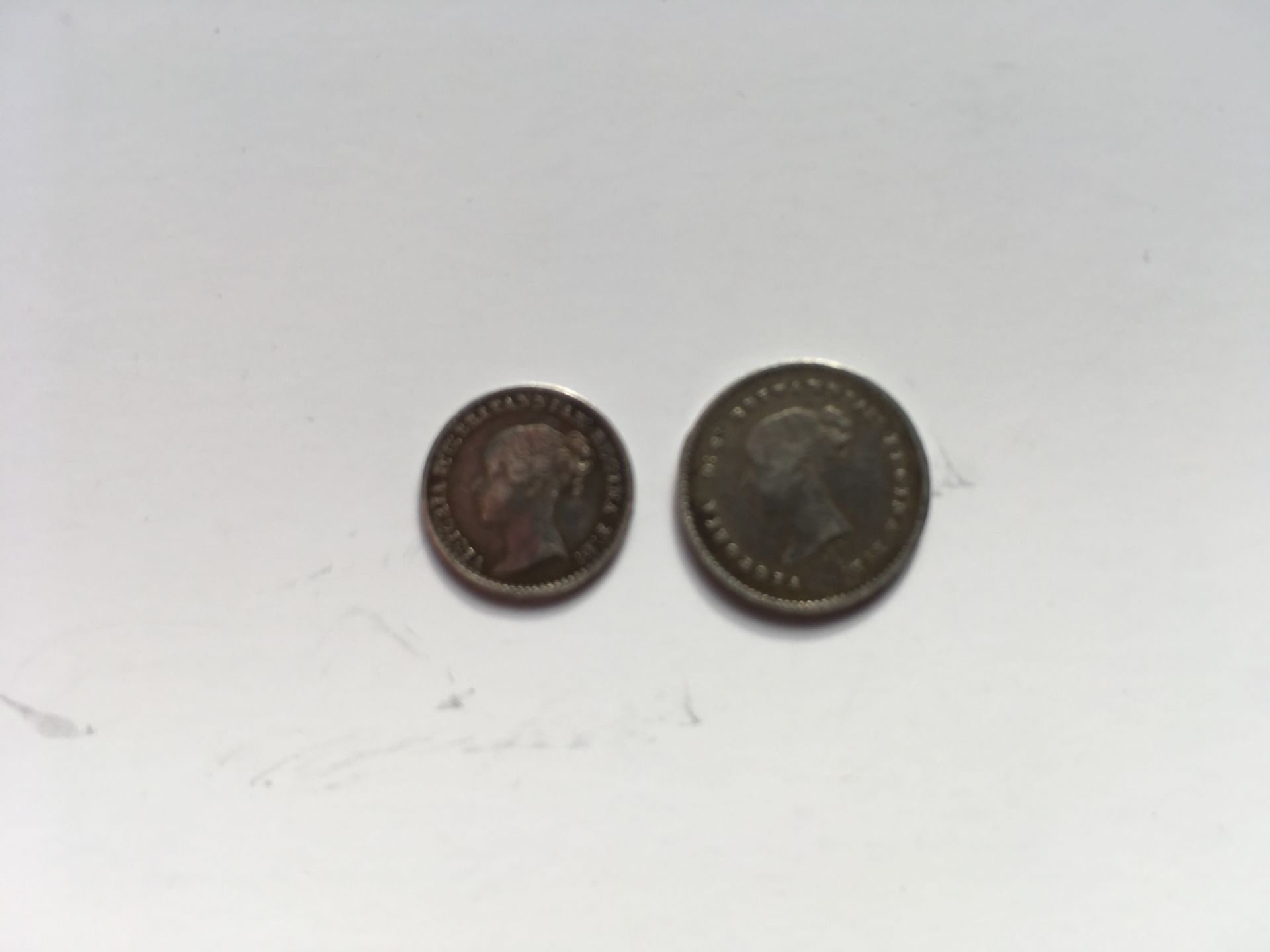 COINS: GB MAUNDY PENNY 1870 AND TWO PENCE 1838. - Bild 8 aus 8