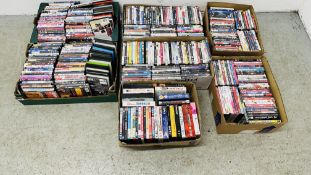 APPROXIMATELY 400 MIXED GENRE DVD'S.