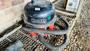 NUMATIC HENRY VACUUM CLEANER - SOLD AS SEEN.