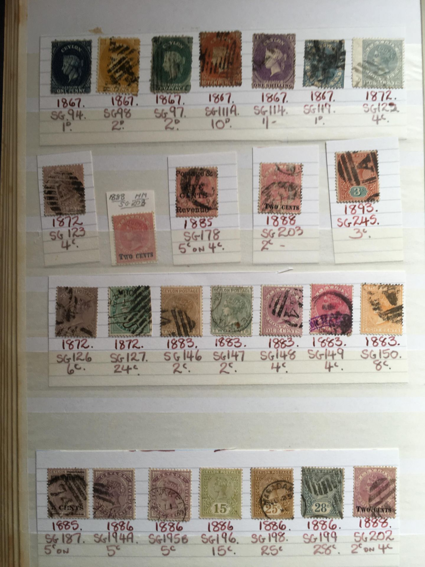 STAMPS: BOX WITH COMMONWEALTH IN FIVE STOCKBOOKS AND A BINDER, CANADA, NEW ZEALAND, MAURITIUS, ETC. - Bild 17 aus 36