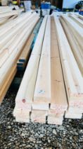 20 X 4.2 METRE LENGTHS OF 95MM X 45MM PLANED TIMBER. THIS LOT IS SUBJECT TO VAT ON HAMMER PRICE.