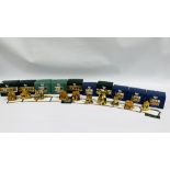 10 LILLIPUT LANE COLLECTORS COTTAGES ALONG WITH ORIGINAL BOXES.