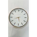 LARGE "CHURCHGATE" QUARTZ WALL CLOCK.